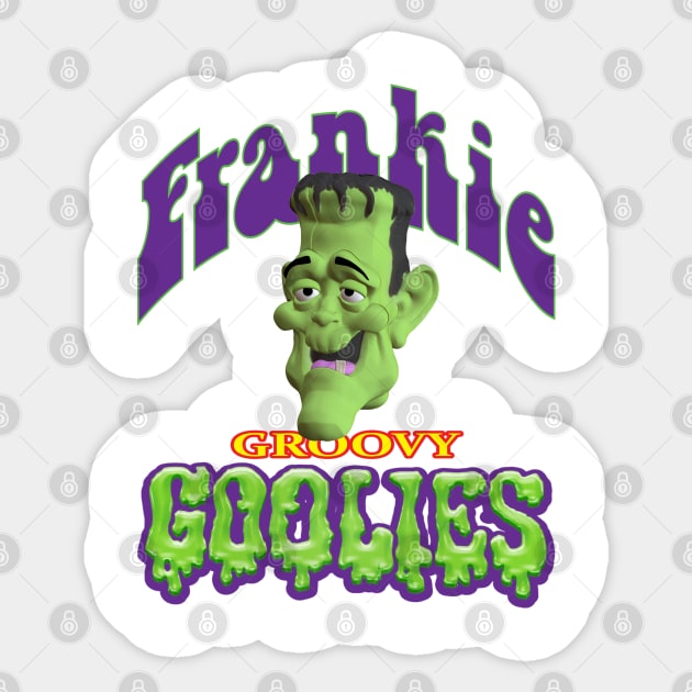Franky Groovy Goolies Sticker by GothicStudios